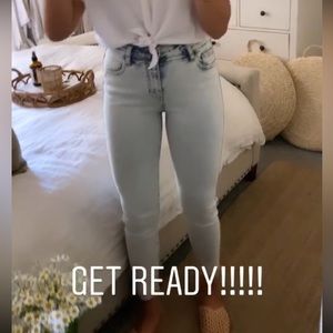 Carly Jean Los Angeles Light Blue Jeans